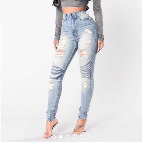 Fashion Nova Never Have I Ever Renogade Jeans 1 - Picture 1 of 6